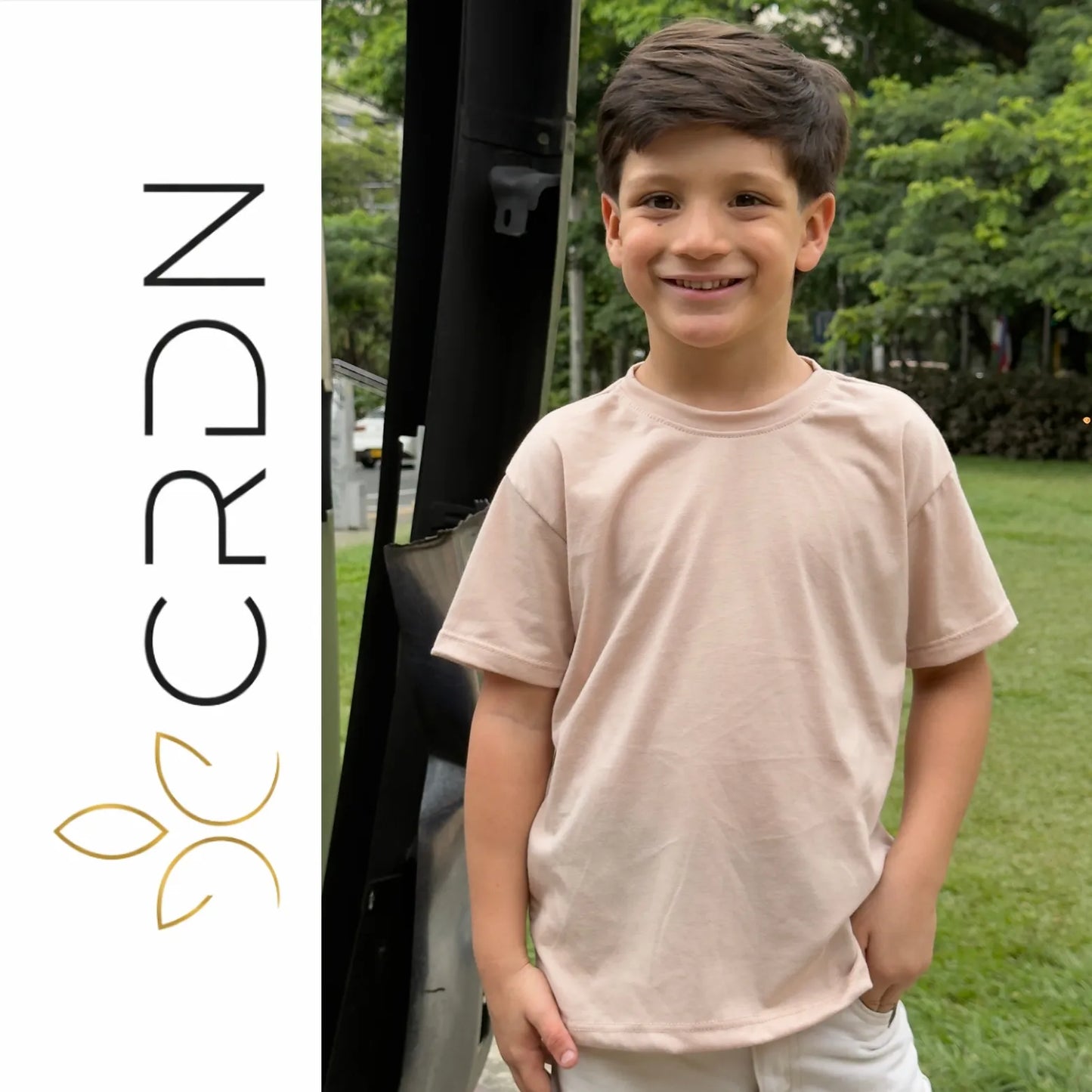 CRDN | CAMISETAS ALGODON OVERSIZE KIDS