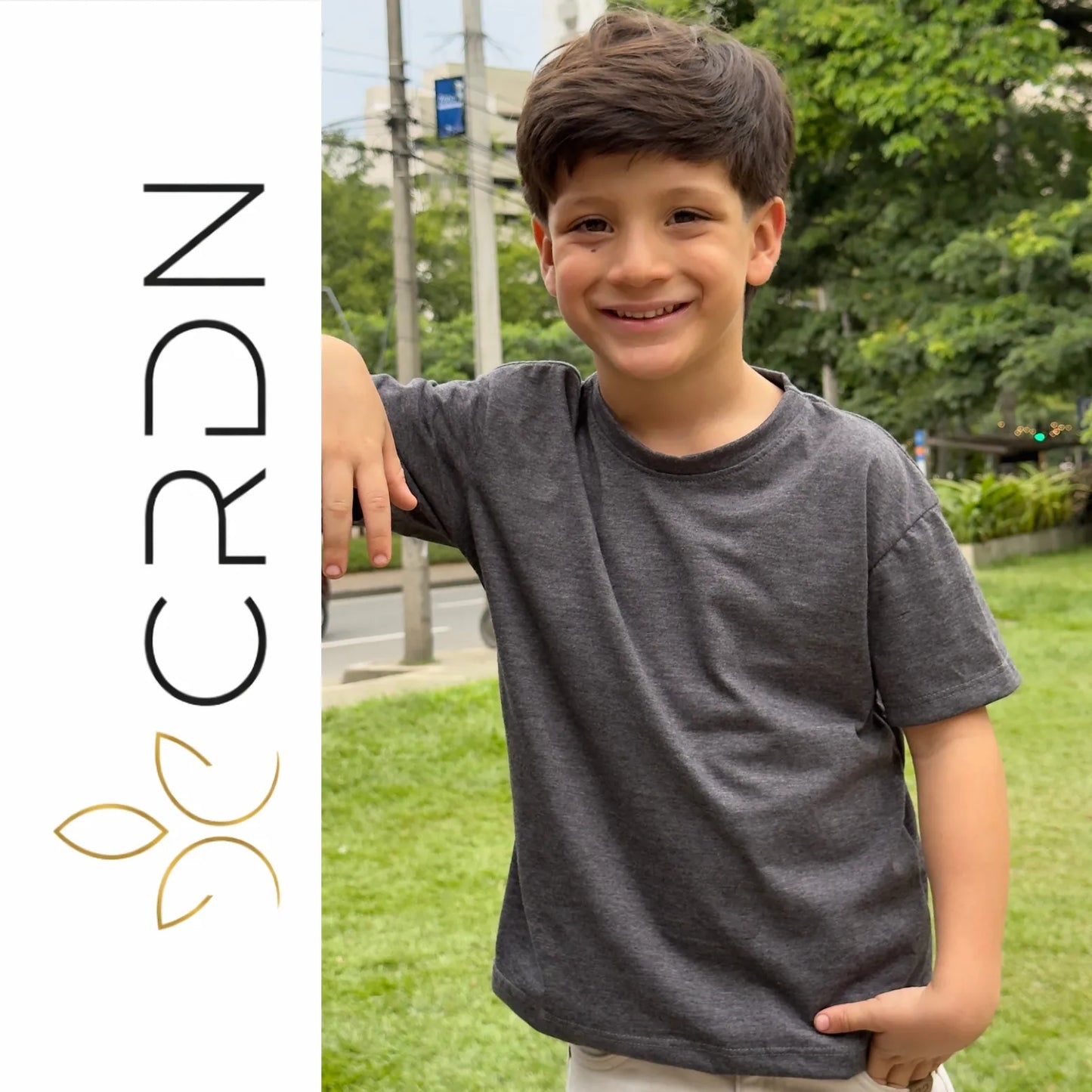 CRDN | CAMISETAS ALGODON OVERSIZE KIDS