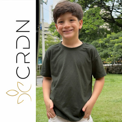 CRDN | CAMISETAS ALGODON OVERSIZE KIDS